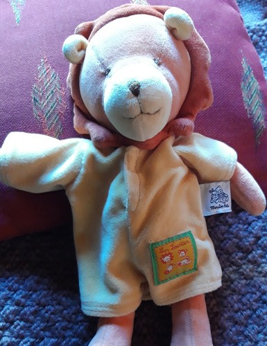 Pp1 doudou lion orange - ,