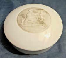 Ancienne boite porcelaine - en,
