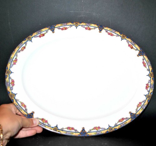 Plat ovale porcelaine de - plat,