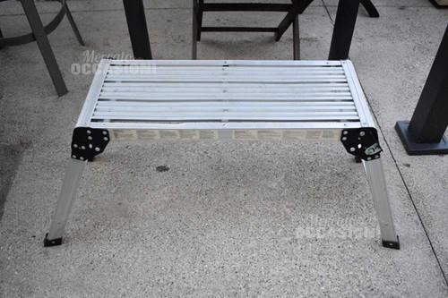 Banc pliable avec - avec, plateforme