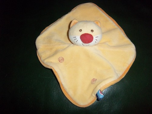 Doudou sucre orge chat - chat, plat