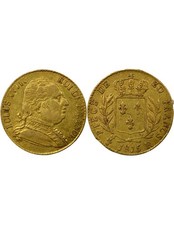 France louis xviii 20 francs - louis,