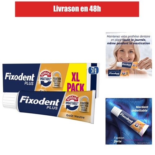 Fixodent crème adhésive - fixodent,