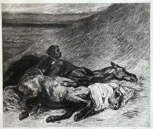 Eugène delacroix gravure eau - eugène,