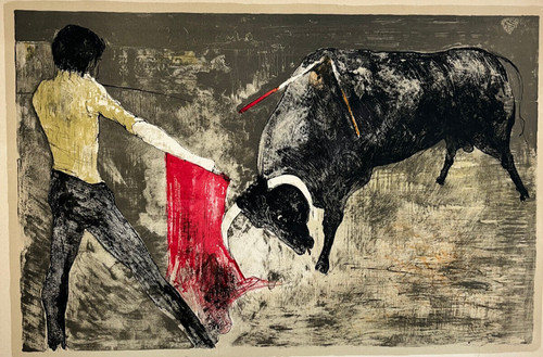 Mise mort lithographie - a,