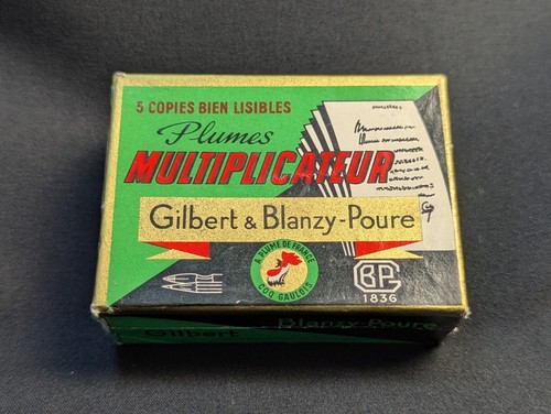Boite neuve 100 plumes - boite,