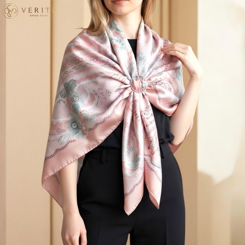 Rare vintage foulard soie - en,