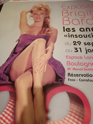Brigitte bardot grande affiche - bardot,