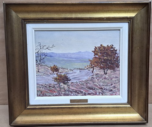 Huile sur planche silvia - sur,