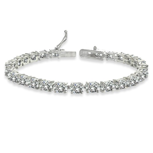 Bracelet tennis saphir - bracelet,