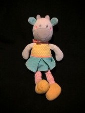 Doudou peluche vache girafe - peluche,