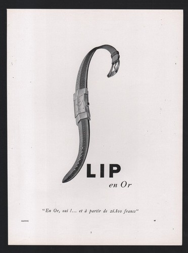 Publicité 1953 montre - publicité,