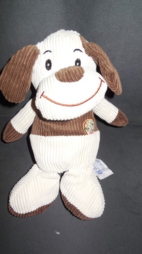 Doudou peluche chien - , beige