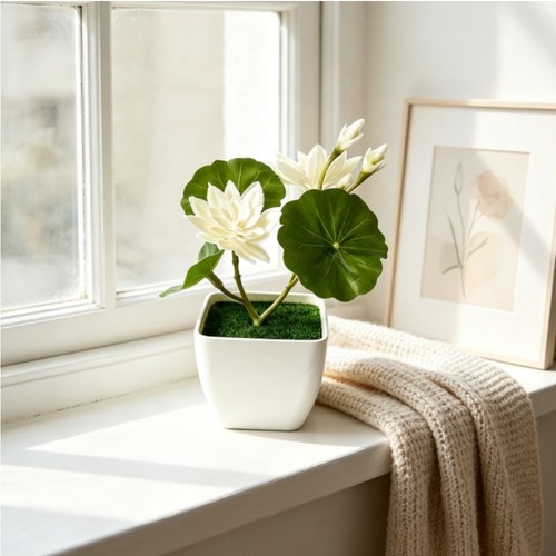 Plante lotus artificielle - plante,