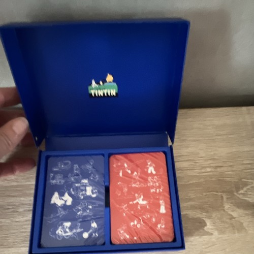 Tintin coffret cartes jouer - coffret,