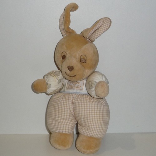 Doudou lapin tartine - doudou,