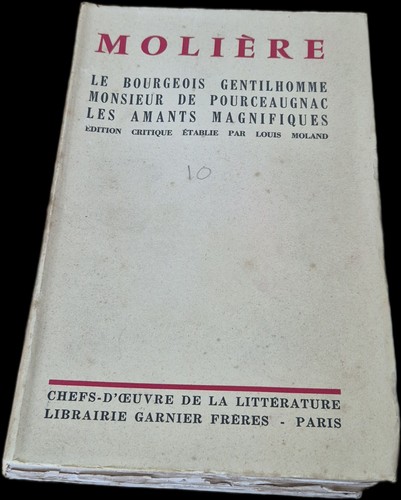 Molière les bourgeois - molière,