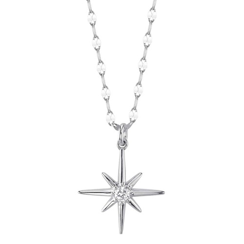 14k blanc diamant nord - 14k,