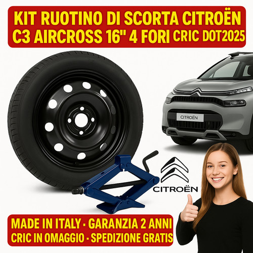 Kit galette secours citroen - de,