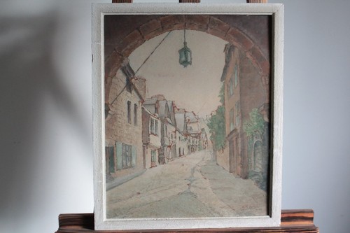Tableau peinture mercier - tableau,