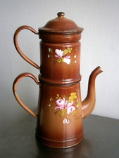 Grande cafetière émaillé