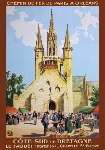 Affiche chemin fer - de,