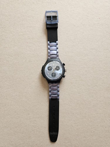Swatch chrono alarme soi402 - chrono,