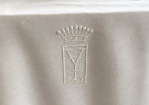 Grand drap ancien - drap,