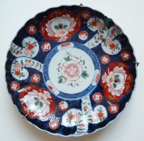 Assiette porcelaine imari - assiette,