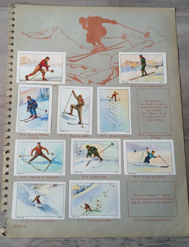 Page album sports - d'album, nestle