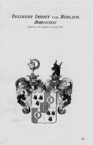 1820 imhof mörlach blason - 1820,