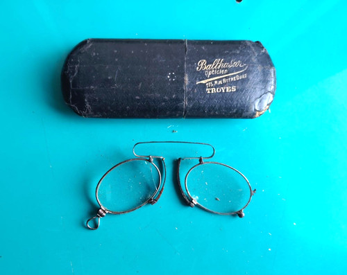Anciennes lunettes ovales - lunettes,