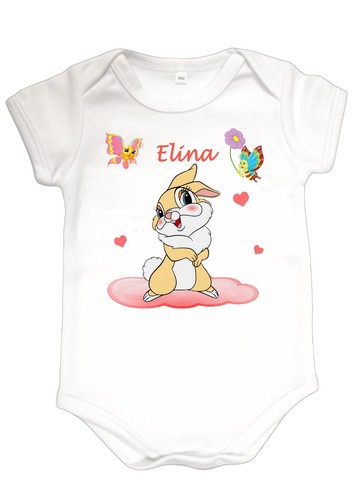 Body bébé lapin mignon