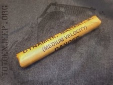 BATON  INERTE REPRO DEFENSIF MILITARY M1 . jeep willys dodge gmc us ww2