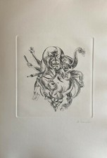 Ettore DE Conciliis Gravure "