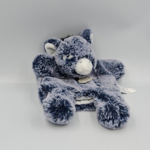 Doudou marionnette ane - , gris