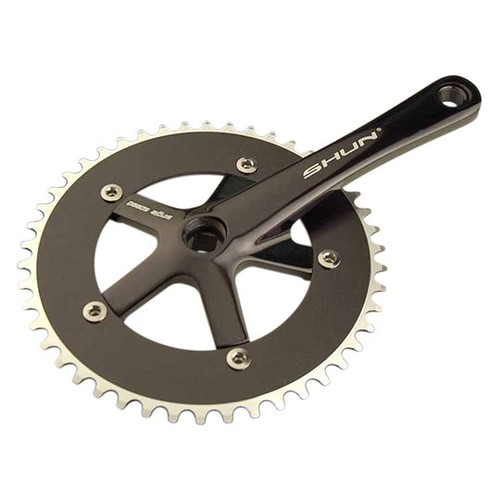 Pedalier mono piste fixie 46d - pedalier,