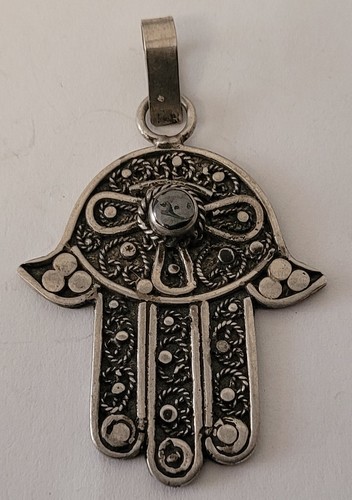 Pendentif main fatma khamsa - pendentif,