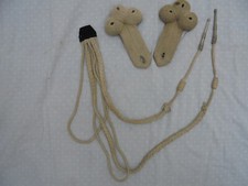 paire de  paulettes trefle et aiguilette de troupe de gendarmerie francaise 1900