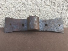 Ancienne boucle d'accrochage / Fer forgé / Barre de porte de grange