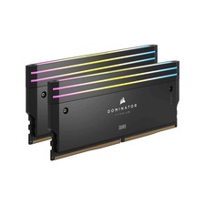 Corsair Dominator Titanium RGB DDR5 - 96 Go (2 x 48 Go) - 6600 MT/s C32 - Intel 