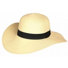 Chapeau Paille Femme Beige