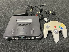 Console N64 Nintendo 64 EUR Manette Et Câbles Officiels