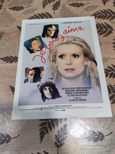 Rare affiche synopsis serge - affiche,