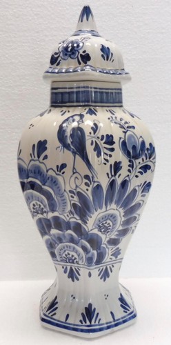 Ancien pot couvert faïence - ancien, en