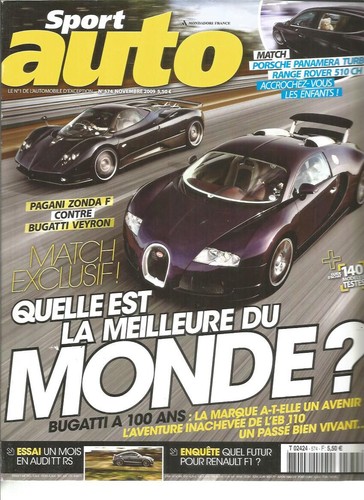 Sport auto 574 pagani zonda - sport,