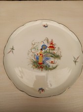 Plat à tarte en faïence de