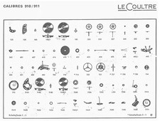 Jaeger LeCoultre 910 - Pièces