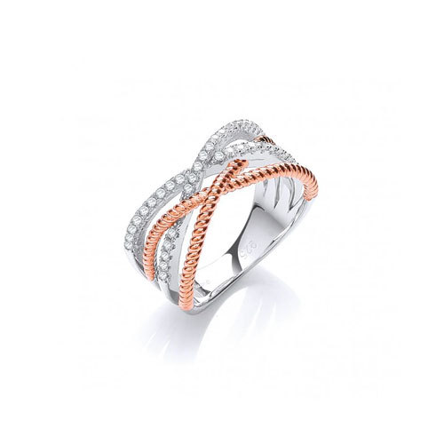 Bague acier inoxydable rose - bague,