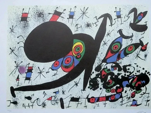 Miro joan hommage - joan, (d'après)